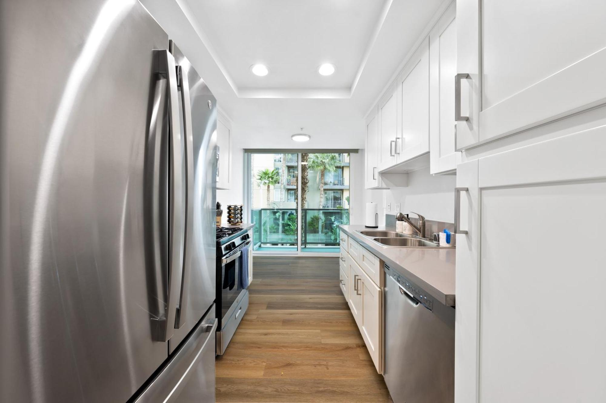 Apartamento The Turquoise Lounge - Chic 2br View Pool, Sauna Los Ángeles